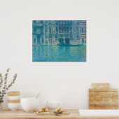 Palazzo da Mula, Venetië - Claude Monet Fine Art Poster (Keuken)