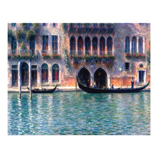 Palazzo da Mula Venetië Foto Afdruk (Voorkant)