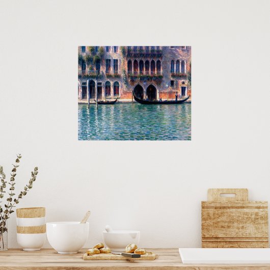 Palazzo da Mula Venetië Poster (Keuken)