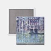 Palazzo da Mula Venice van Claude Monet Magneet (Voorkant / Achterkant)
