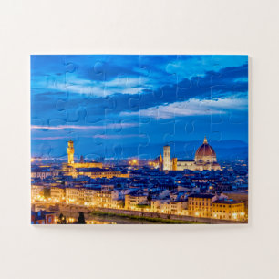 Palazzo della Signoria and the Duomo di Firenze Legpuzzel