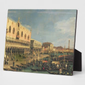 Palazzo Ducale en de Riva degli Schiavoni, Venic Fotoplaat (Zijkant)