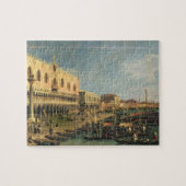 Palazzo Ducale en de Riva degli Schiavoni, Venic Legpuzzel (Horizontaal)