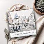 Palazzo Ducale Venice Italië Waterverf Reis Magneet<br><div class="desc">Als je nog een aanpassing nodig hebt,  kun je me gratis een e-mail sturen op yellowfebstudio@gmail.com of via Zazzle.</div>