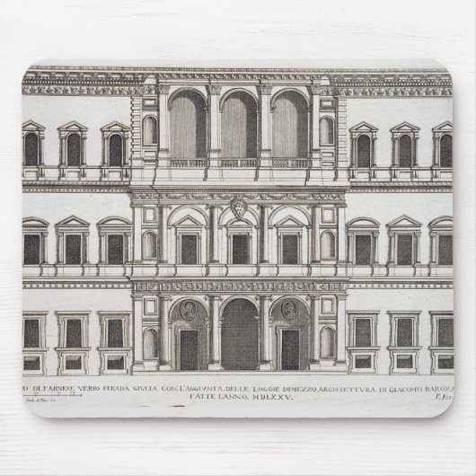 Palazzo Farnese, uit "Palazzi di Roma", deel I, p Muismat (Voorkant)