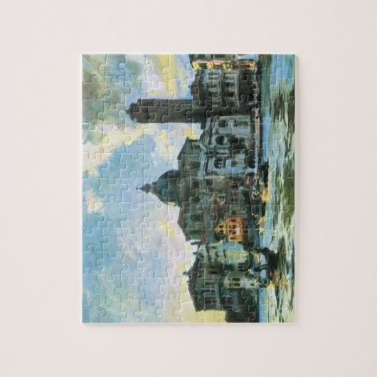 Palazzo Labia, Venetië door John Singer Sargent Legpuzzel (Verticaal)