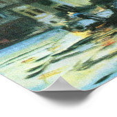 Palazzo Labia, Venetië door John Singer Sargent Poster (Hoek)