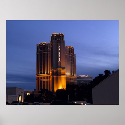 Palazzo Las Vegas Poster (Voorkant)
