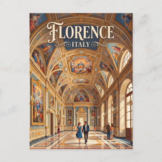 Palazzo Pitti Italië Briefkaart (Voorkant)