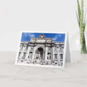 Palazzo Poli en Trevi-fontein, Rome Kaart (Voorkant)