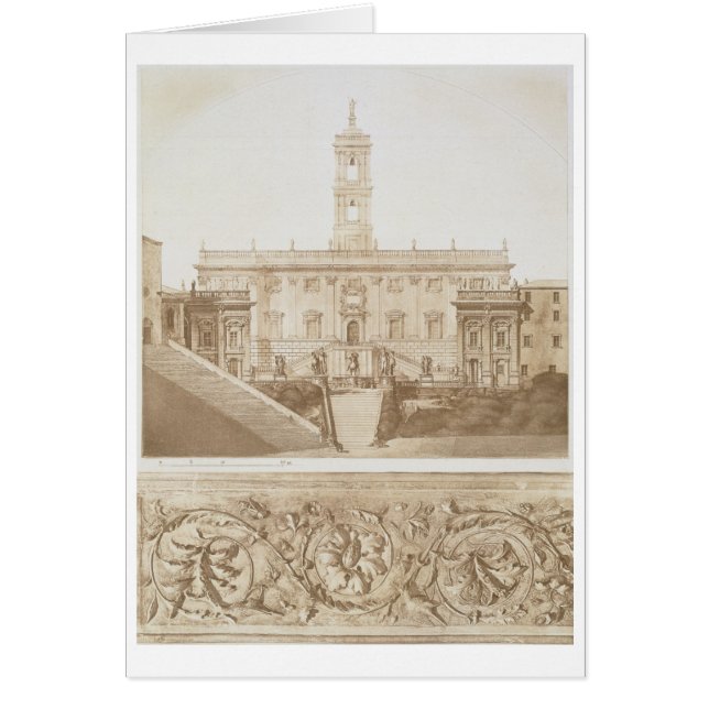Palazzo Senatorio, The Capitol, Rome, uit 'Fragme' (Voorkant)