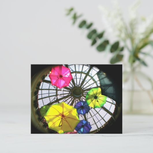 Palazzo Umbrellas Ceiling- Las Vegas Briefkaart (Staand voorkant)