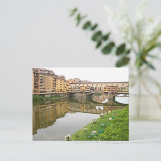 Palazzo Vecchio Bridge Briefkaart (Staand voorkant)