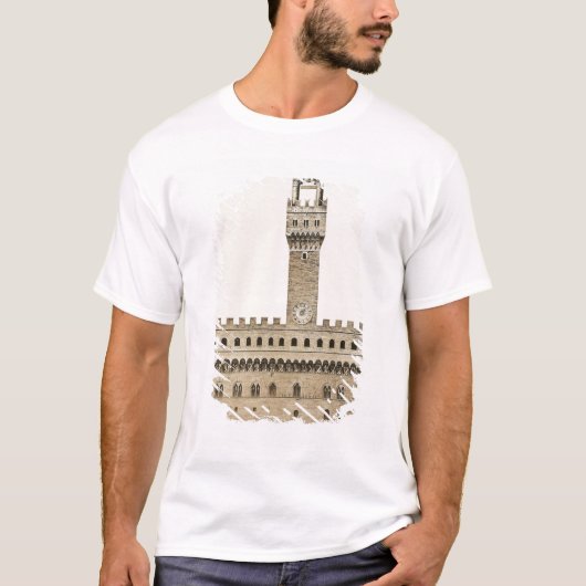 Palazzo Vecchio of de Palazzo della Signoria, Fl T-shirt (Voorkant)