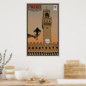 Palazzo Vecchio Tower Poster (Keuken)