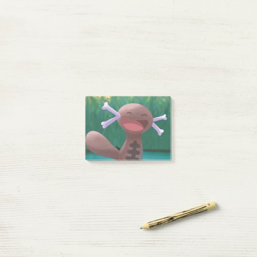 Paldean Wooper Post-it Notes (Op bureau)