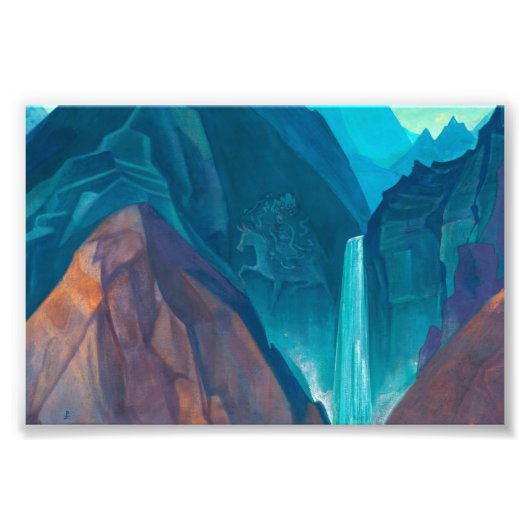 Palden Lhamo door Nicholas Roerich Foto Afdruk (Voorkant)