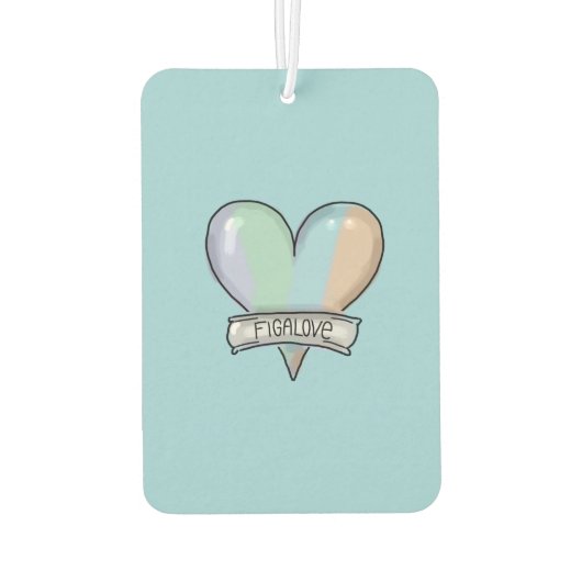 Pale Aqua Figaro air freshener Luchtverfrisser (Achterkant)