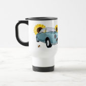 Pale Aqua Figaro travel mug - reisbeker (Links)