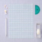 Pale Blue Plaid Tissue Paper (Light Blue Check) Tissuepapier (Craft)