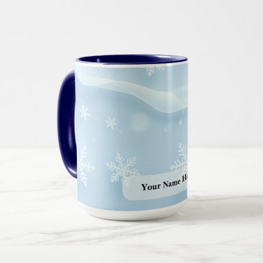 Pale Frost Alloy Mutiara Flake Mok (Voorkant links)