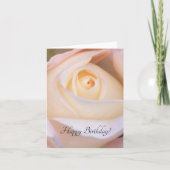 'Pale Gold Rose' Kaart (Voorkant)
