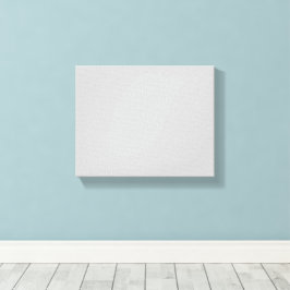Pale Gray Geometric Pattern - Summer Decor Canvas Afdruk