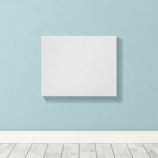Pale Gray Geometric Pattern - Summer Decor Canvas Afdruk (Insitu (Houten vloer))