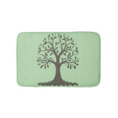 🌳 Pale Green Tree of Life Bath Mat Bathroom Dec (Voorkant)