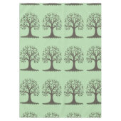 🌳 Pale Green Tree of Life Tablecloth Tafelkleed (Voorkant)
