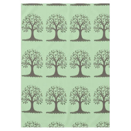 🌳 Pale Green Tree of Life Tablecloth Tafelkleed