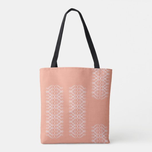 Pale Orange Tote Bag (Achterkant)