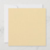 Pale Peach Folded Thank You Card Bedankkaart (Achterkant)