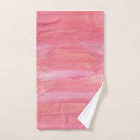 Pale pink bad handdoek (Handdoek)