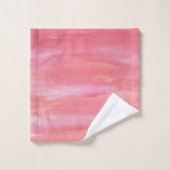 Pale pink bad handdoek (Wasdoekje)