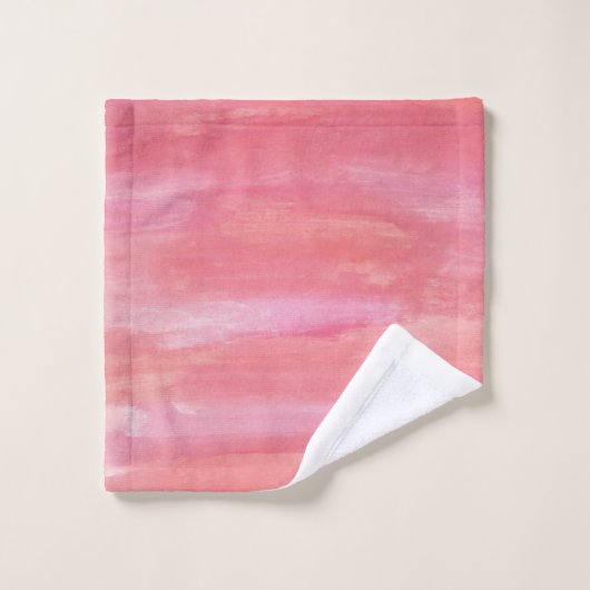 Pale pink bad handdoek (Wasdoekje)