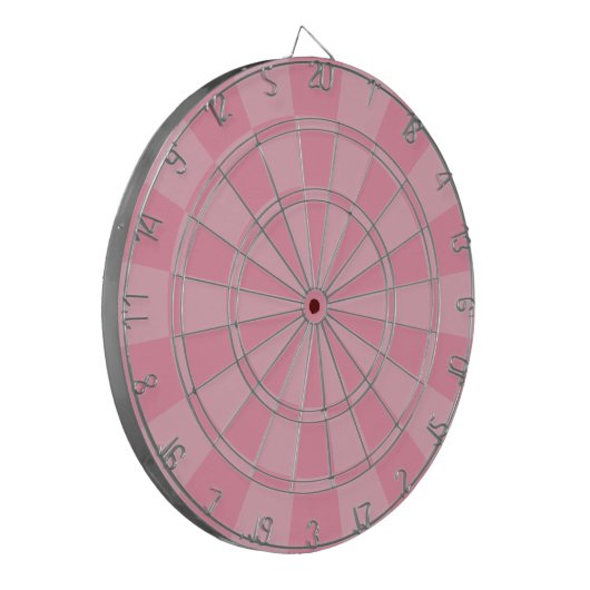Pale pink dartbord (Voorkant Links)