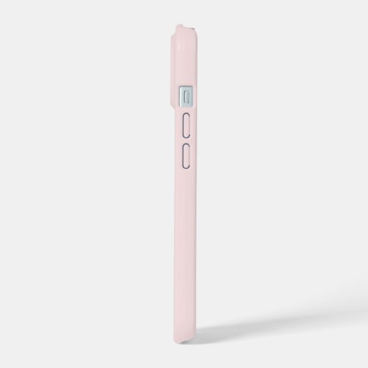 Pale pink iPhone 15 case (Linkerkant)