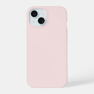 Pale pink iPhone 15 case