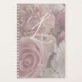 Pale Pink Rose Secret Gardens Planner