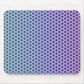 Pale Purple and Teal Hexagons Mouse Pad Muismat (Voorkant)