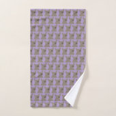 Pale Purple Dog Handdoek (Handdoek)