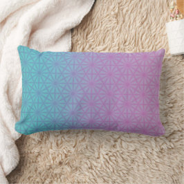 Pale purple gradient throw pillow kussen