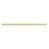 Pale Yellow Gray And White Striped Grosgrain Lint (Voorkant)