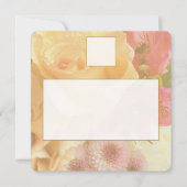 Pale Yellow Rose Place Setting Card Notitiekaartje (Voorkant)