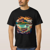 Paleis aan de rivier t-shirt (Voorkant)