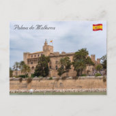 Paleis Almudaina in Palma de Mallorca Briefkaart (Voorkant)