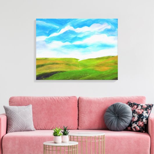 Paleis Canvas Afdruk (Insitu (Woonkamer))