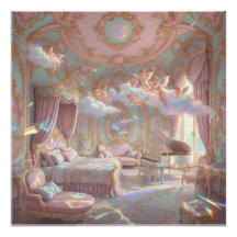 Paleis Droomlandschap Psychedelische Rococo Reviva