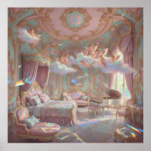Paleis Droomlandschap Psychedelische Rococo Reviva